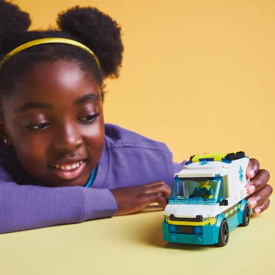 LEGO® City Emergency Ambulance Toy Truck Building Set 60451